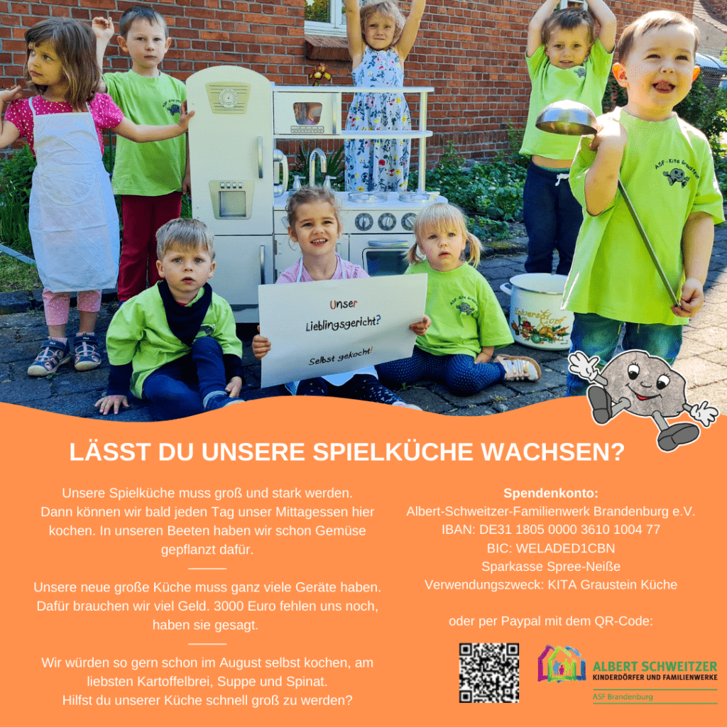 Lässt du unsere Spielküche wachsen?