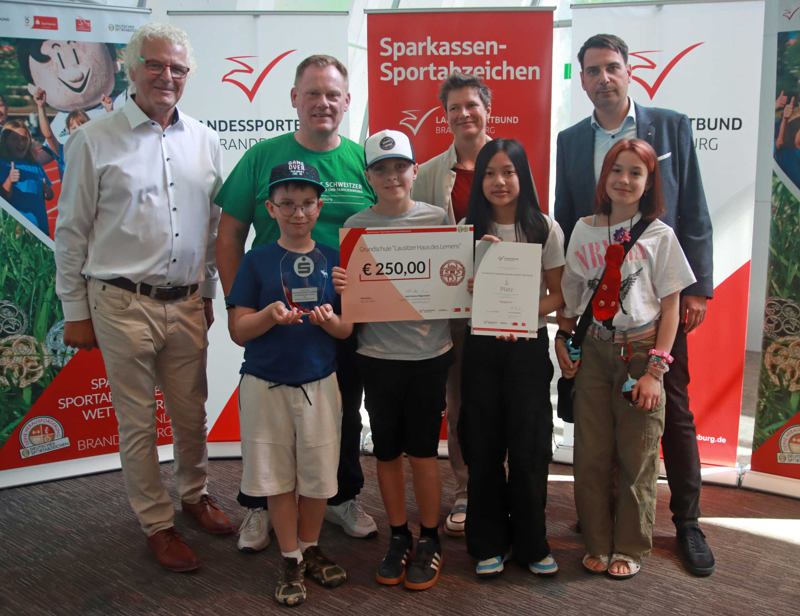 2. Platz Sportabzeichenwettbewerb 2024 (03.06.25)